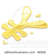 Vector Illustration of a 3d Gold Yen Money Symbol by AtStockIllustration