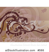 Vector Illustration of a Brown Tatoo Design by AtStockIllustration