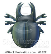 Vector Illustration of a Cute Stag Beetle by AtStockIllustration