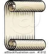 Vector Illustration of an Antique Scroll Banner by AtStockIllustration