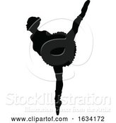 Vector Illustration of Ballet Dancer Silhouette Set by AtStockIllustration