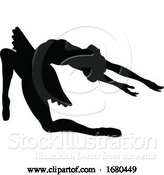 Vector Illustration of Ballet Dancer Silhouette Set by AtStockIllustration