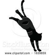 Vector Illustration of Cat Pet Animal Silhouette by AtStockIllustration