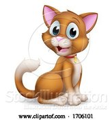 Vector Illustration of Cat Pet Kitten Cute Animal Character by AtStockIllustration