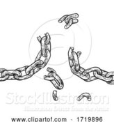 Vector Illustration of Chain Breaking Freedom Concept Illustration by AtStockIllustration