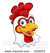 Vector Illustration of Chicken Rooster Cockerel Character by AtStockIllustration