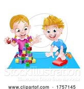 Vector Illustration of Children Having Fun by AtStockIllustration