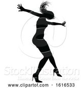 Vector Illustration of Dance Dancer Silhouette by AtStockIllustration