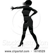 Vector Illustration of Dance Dancer Silhouette by AtStockIllustration