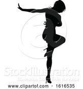 Vector Illustration of Dance Dancer Silhouette by AtStockIllustration