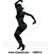 Vector Illustration of Dance Dancer Silhouette by AtStockIllustration