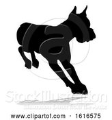 Vector Illustration of Dog Silhouette Pet Animal by AtStockIllustration