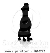 Vector Illustration of Dog Silhouette Pet Animal by AtStockIllustration