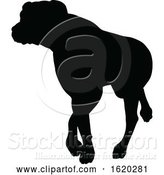 Vector Illustration of Dog Silhouette Pet Animal by AtStockIllustration