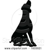 Vector Illustration of Dog Silhouette Pet Animal by AtStockIllustration