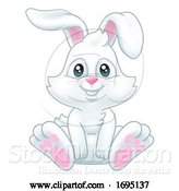 Vector Illustration of Easter Bunny Rabbit by AtStockIllustration