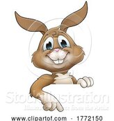 Vector Illustration of Easter Bunny Rabbit by AtStockIllustration