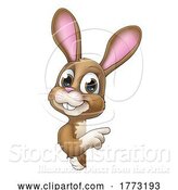 Vector Illustration of Easter Bunny Rabbit by AtStockIllustration