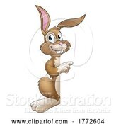 Vector Illustration of Easter Bunny Rabbit by AtStockIllustration