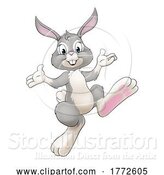 Vector Illustration of Easter Bunny Rabbit by AtStockIllustration