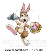 Vector Illustration of Easter Bunny Rabbit by AtStockIllustration