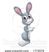 Vector Illustration of Easter Bunny Rabbit by AtStockIllustration