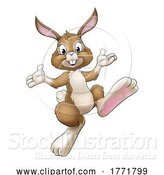 Vector Illustration of Easter Bunny Rabbit Illustration by AtStockIllustration