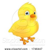 Vector Illustration of Easter Chick Chicken Character Mascot by AtStockIllustration