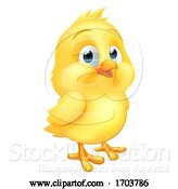 Vector Illustration of Easter Chick Little Baby Chicken Bird by AtStockIllustration