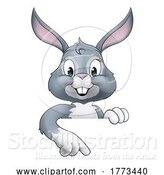 Vector Illustration of Easter Rabbit by AtStockIllustration