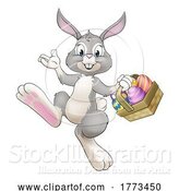 Vector Illustration of Easter Rabbit by AtStockIllustration