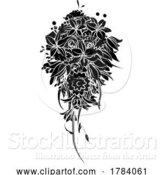 Vector Illustration of Floral Flower Bouquet in a Sketch Drawing Style by AtStockIllustration