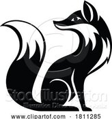 Vector Illustration of Fox Mascot Logo by AtStockIllustration