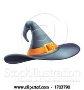 Vector Illustration of Halloween Witch Hat by AtStockIllustration