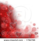 Vector Illustration of Heart Valentine Background by AtStockIllustration