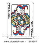 Vector Illustration of Joker Playing Card by AtStockIllustration