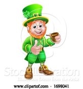 Vector Illustration of Leprechaun St Patricks Day Character by AtStockIllustration