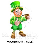 Vector Illustration of Leprechaun St Patricks Day Character by AtStockIllustration