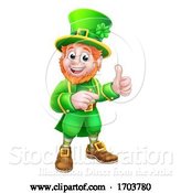 Vector Illustration of Leprechaun St Patricks Day Character by AtStockIllustration