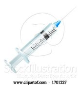 Vector Illustration of Medical Injection Needle Syringe by AtStockIllustration