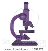 Vector Illustration of Microscope Icon by AtStockIllustration