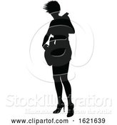 Vector Illustration of Musician Guitarist Silhouette by AtStockIllustration