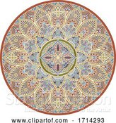 Vector Illustration of Pattern Motif Mandala Art Ornament Design Element by AtStockIllustration