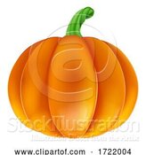 Vector Illustration of Pumpkin Halloween by AtStockIllustration