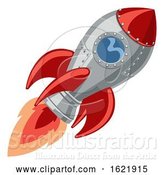 Vector Illustration of Rocket Space Ship by AtStockIllustration