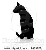 Vector Illustration of Silhouette Cat Pet Animal by AtStockIllustration