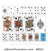 Vector Illustration of Spades Playing Card Suit by AtStockIllustration