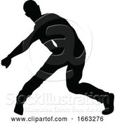 Vector Illustration of Street Dance Dancer Silhouette by AtStockIllustration