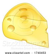 Vector Illustration of Swiss Cheese Illustration by AtStockIllustration