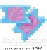 Vector Illustration of Tickets Pixel 8 Bit Video Game Art Icon by AtStockIllustration